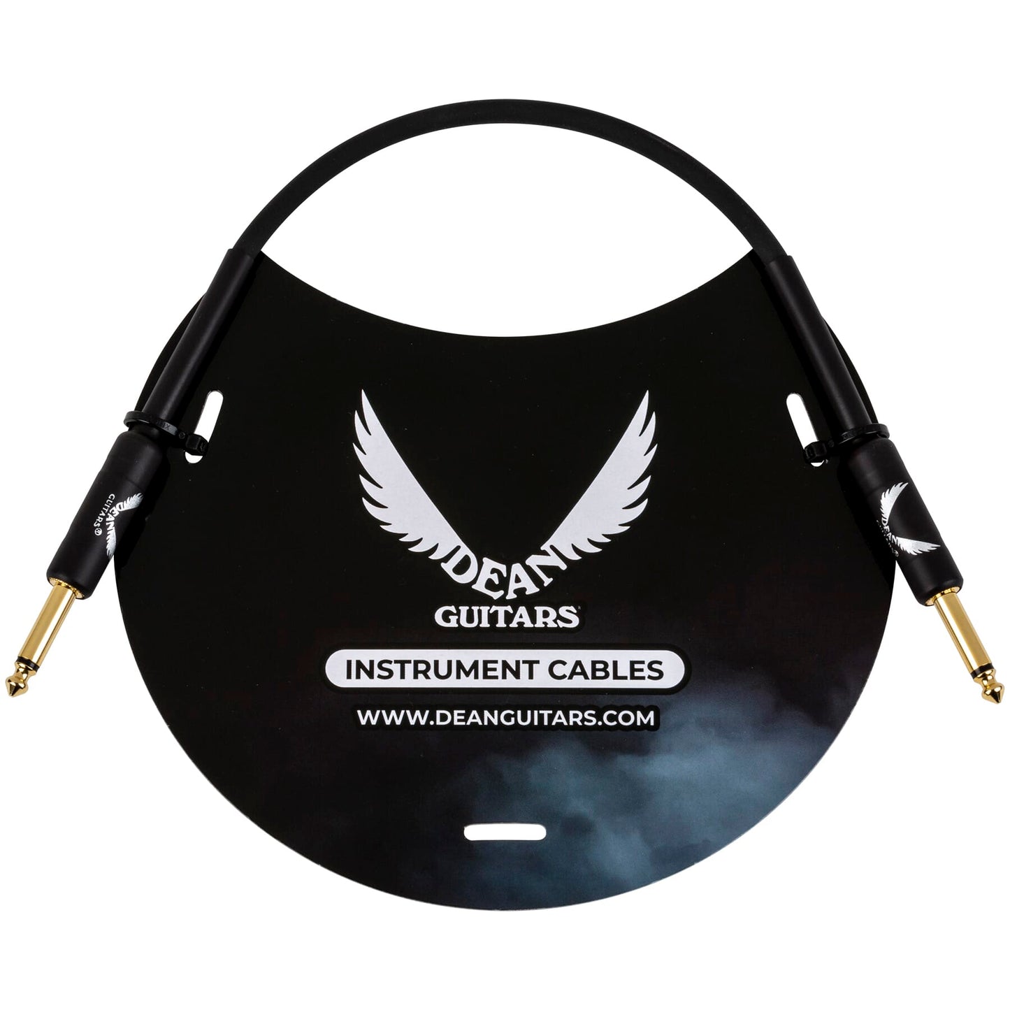 Dean Guitar Instrument Cable 1 foot Straight/Straight