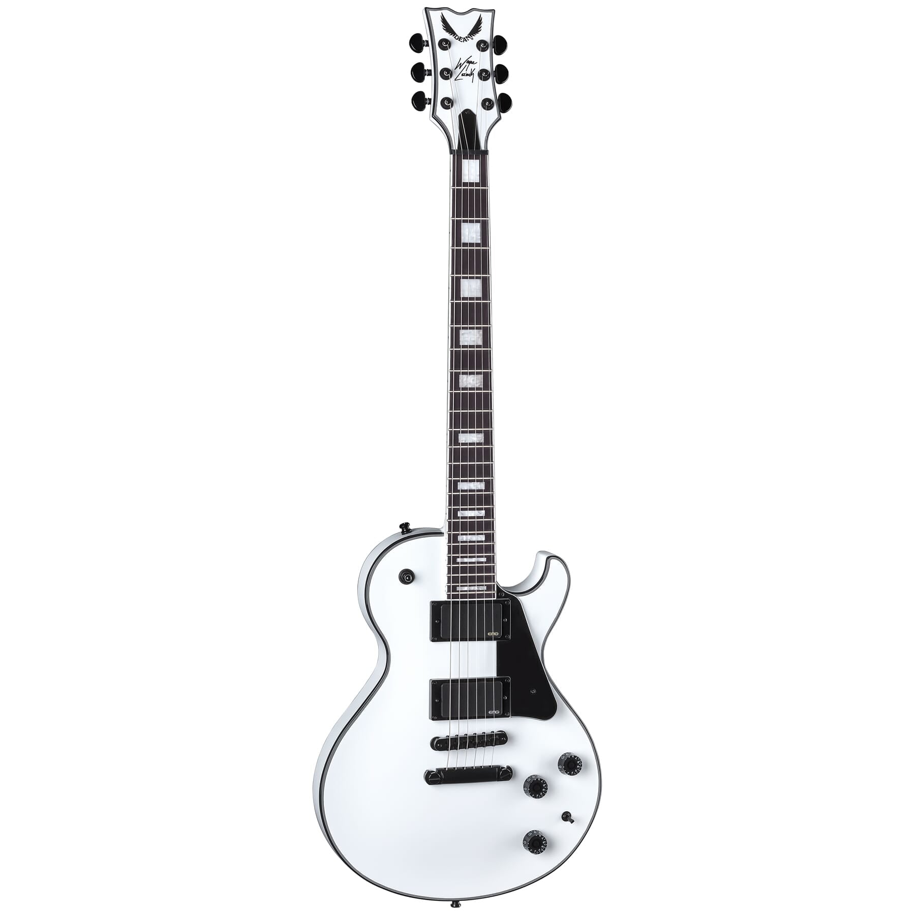 hatebreed guitar gear Thoroughbred Wayne Lozinak Classic White