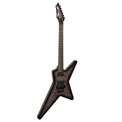 USA Morningstar Flame Top Floyd Charcoal Burst