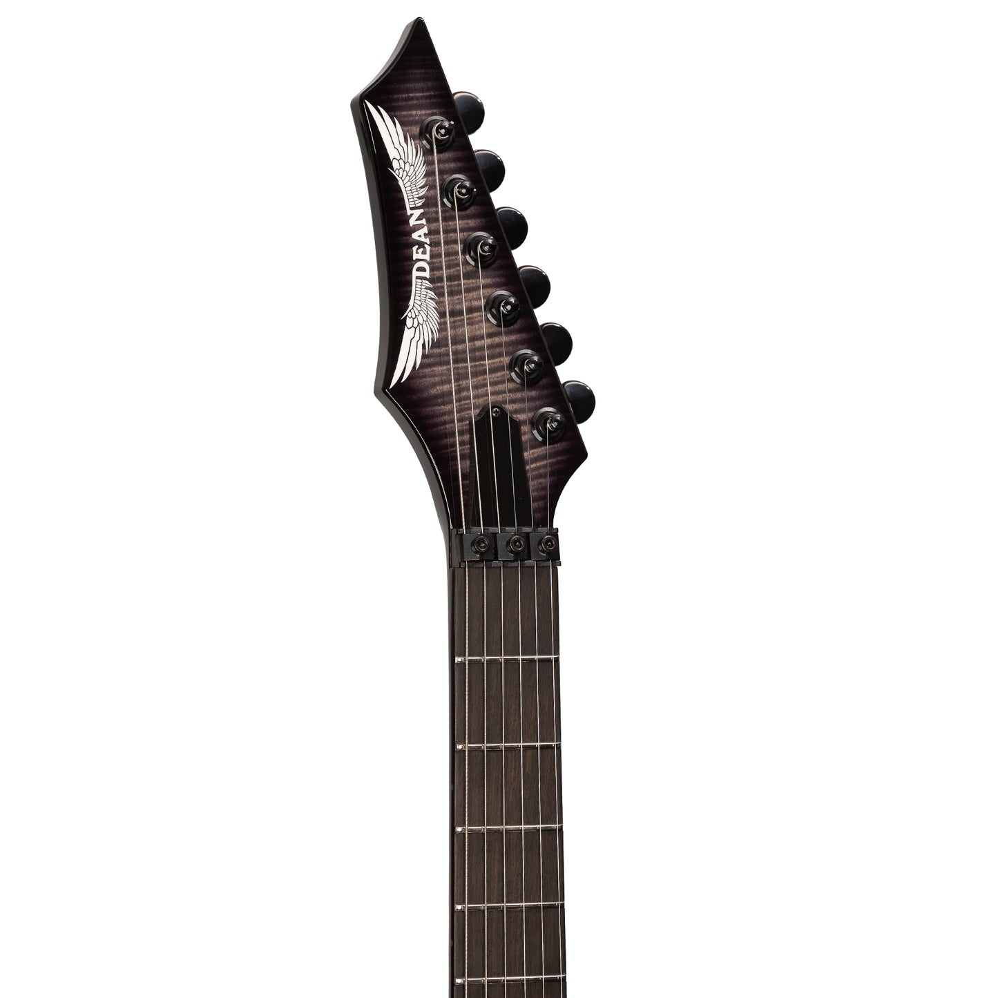 USA Morningstar Flame Top Floyd Charcoal Burst