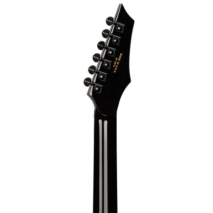 USA Morningstar Flame Top Floyd Charcoal Burst