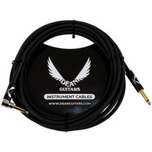 Dean Guitar Instrument Cable 25 foot Right Angle/Straight