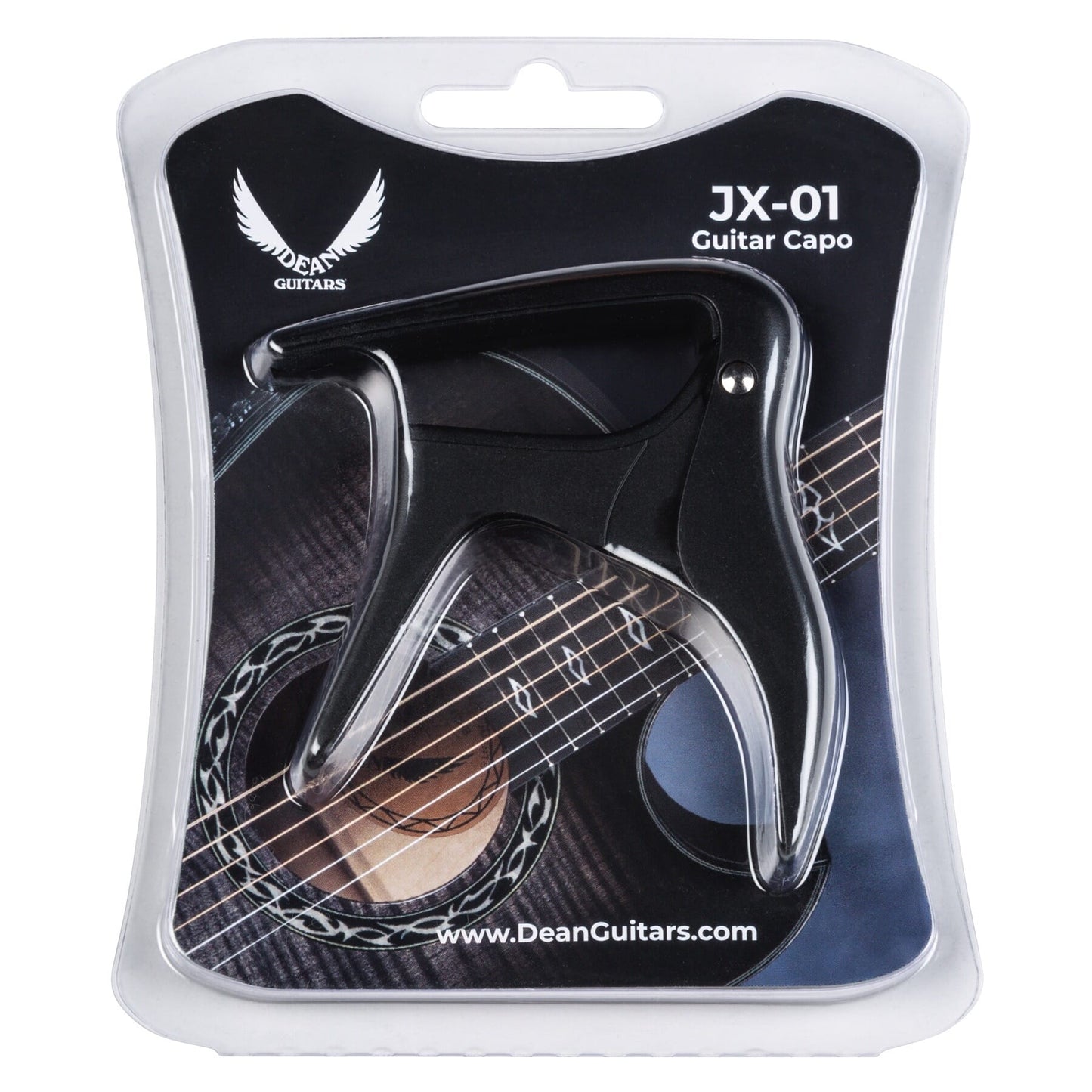 Dean Acoustic Guitar Capo Black