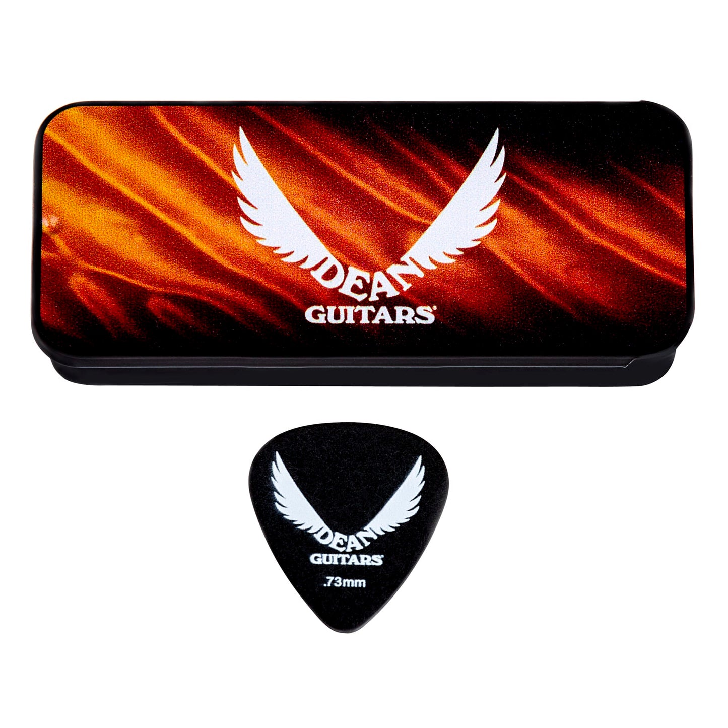 Dean Guitar Pick Tin Light .73mm 6 Picks