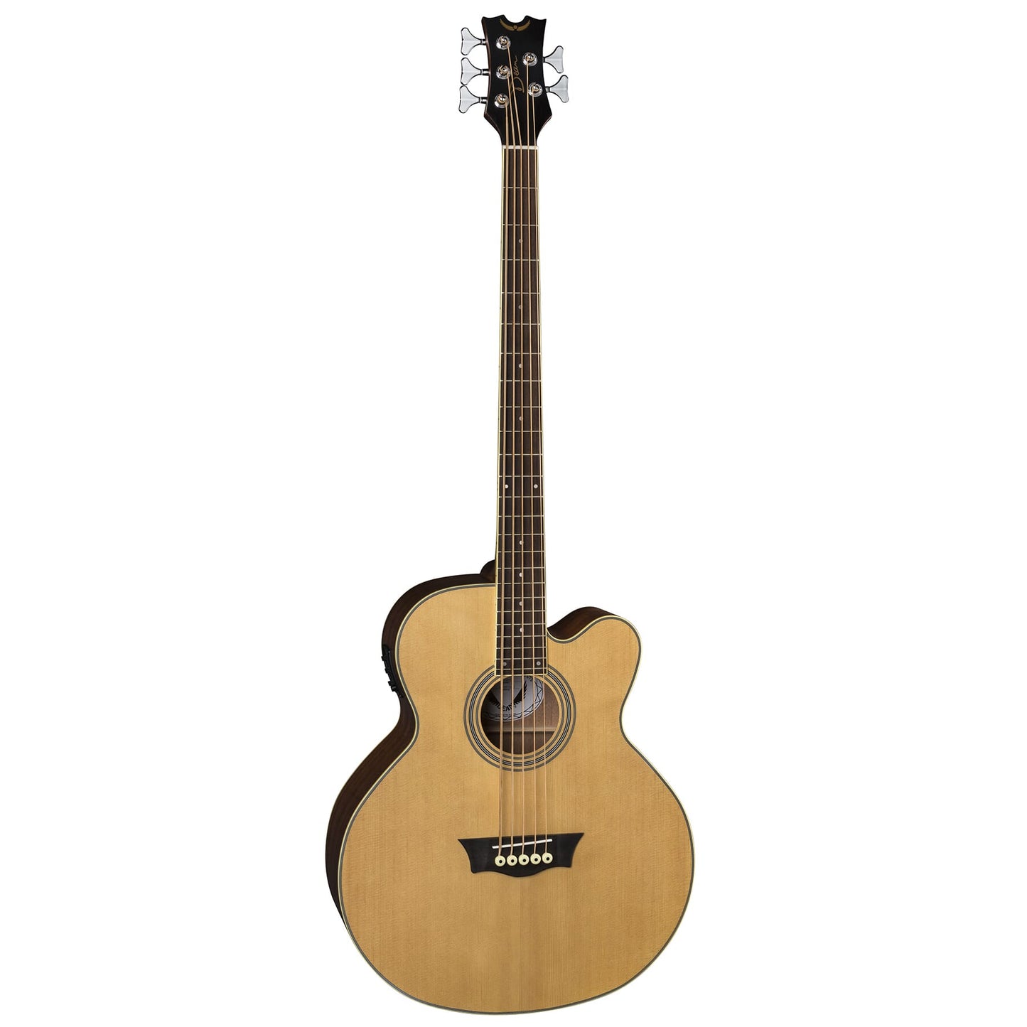 Acoustic/Electric Bass Cutaway 5 String Satin Natural