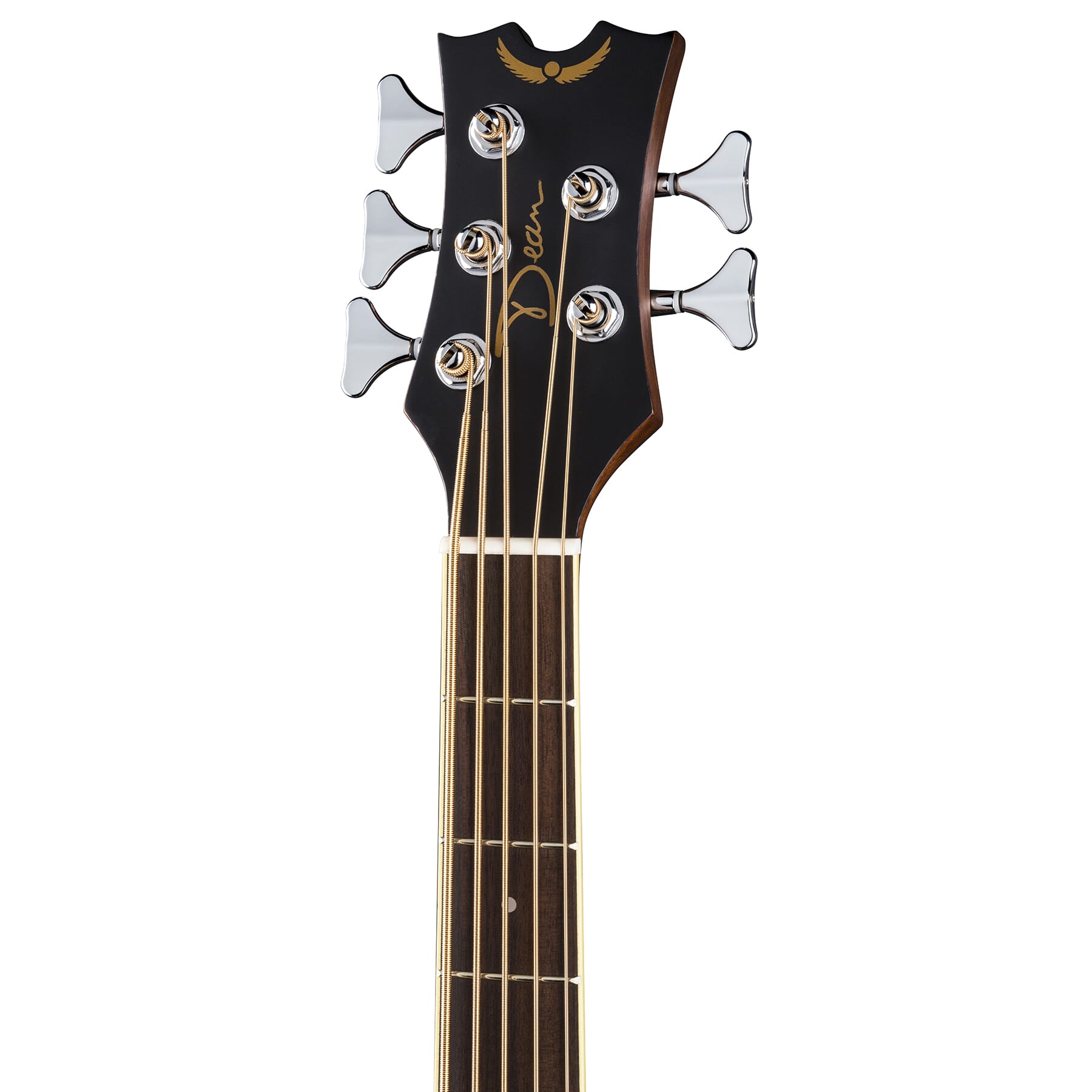 Acoustic/Electric Bass Cutaway 5 String Satin Natural – Dean Guitars