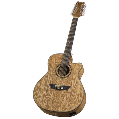 Exotica Quilt Ash A/E 12 String GN