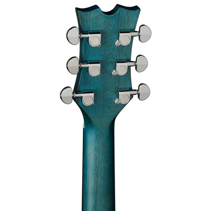 Exotica Quilt Ash A/E Trans Blue Satin