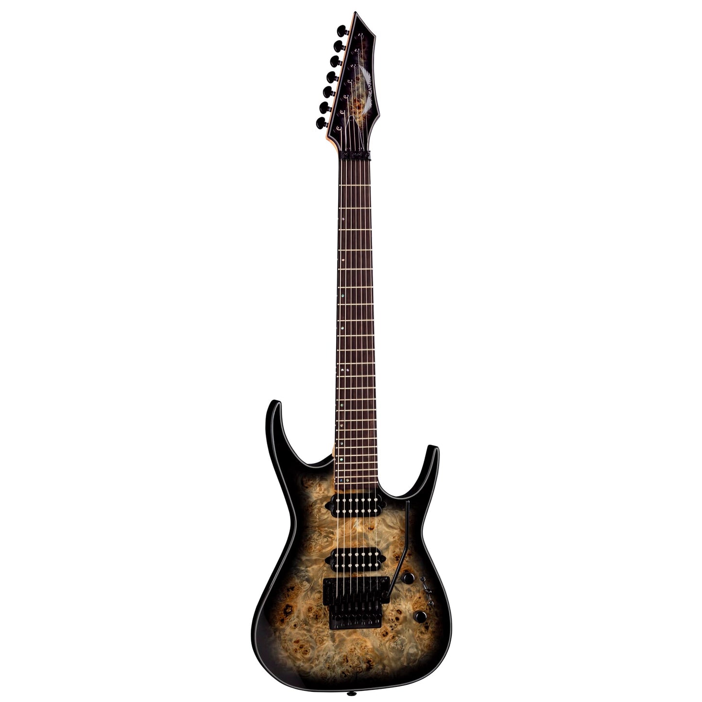 Exile Select 7 Floyd Fluence Natural Black Burst