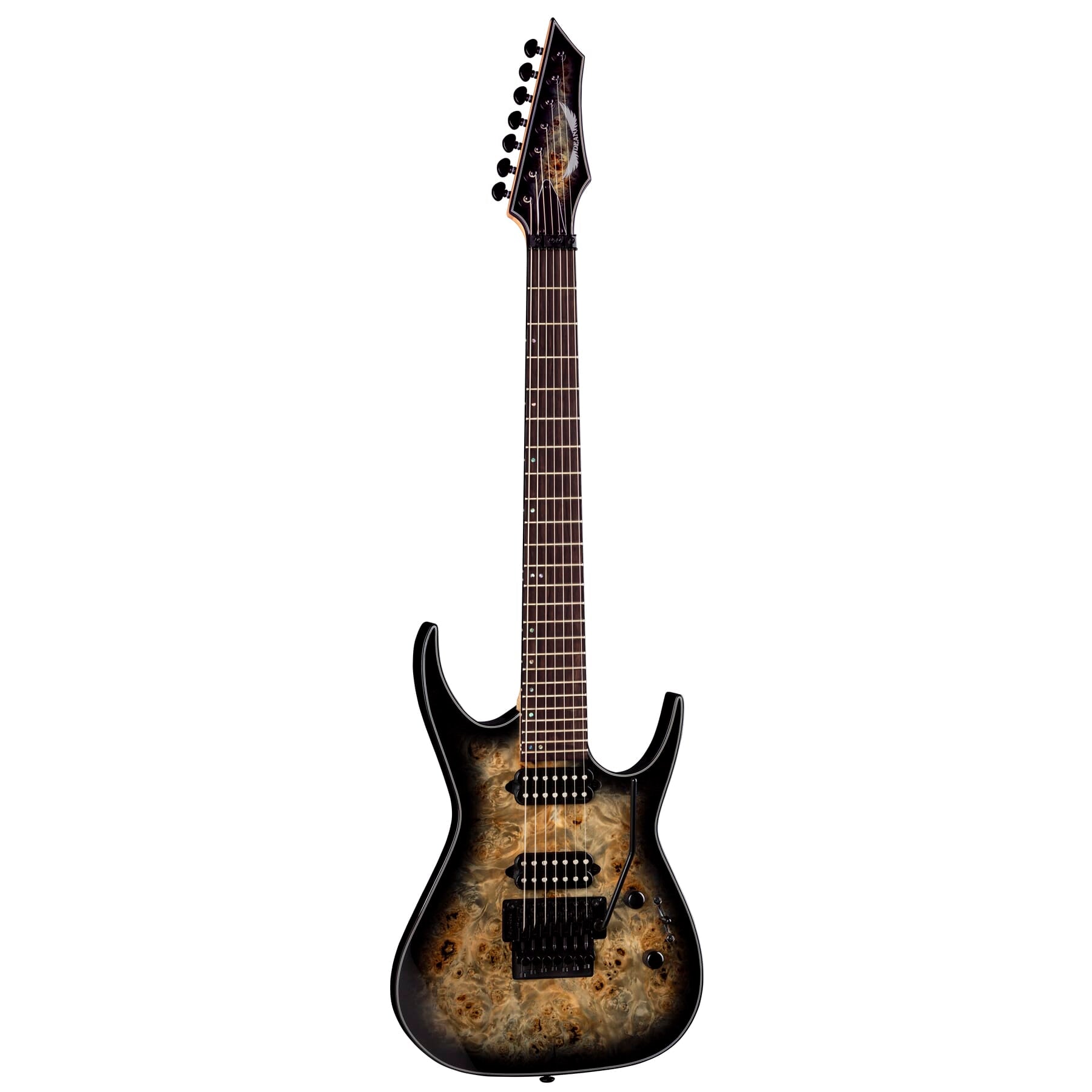Exile Select 7 Floyd Fluence Natural Black Burst