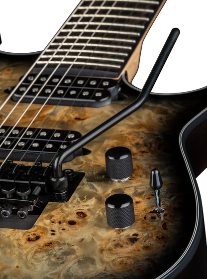 Exile Select 7 Floyd Fluence Natural Black Burst