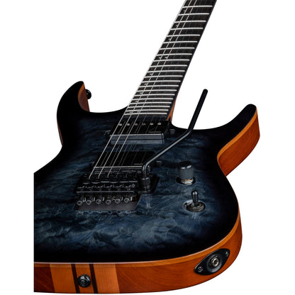 Exile Select Floyd Neck Thru Archtop GN Black Burst