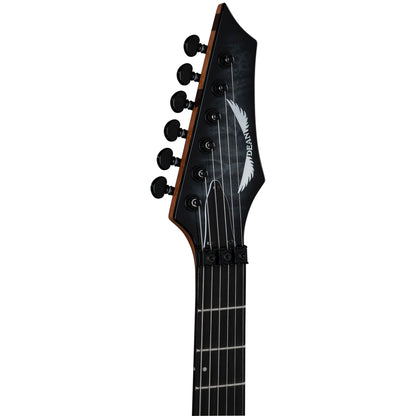 Exile Select Floyd Neck Thru Archtop GN Black Burst