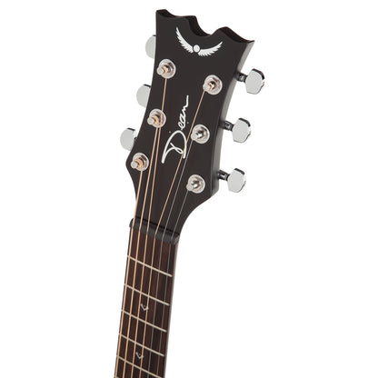 Flight Mahogany Travel Guitar BKS w/Gig