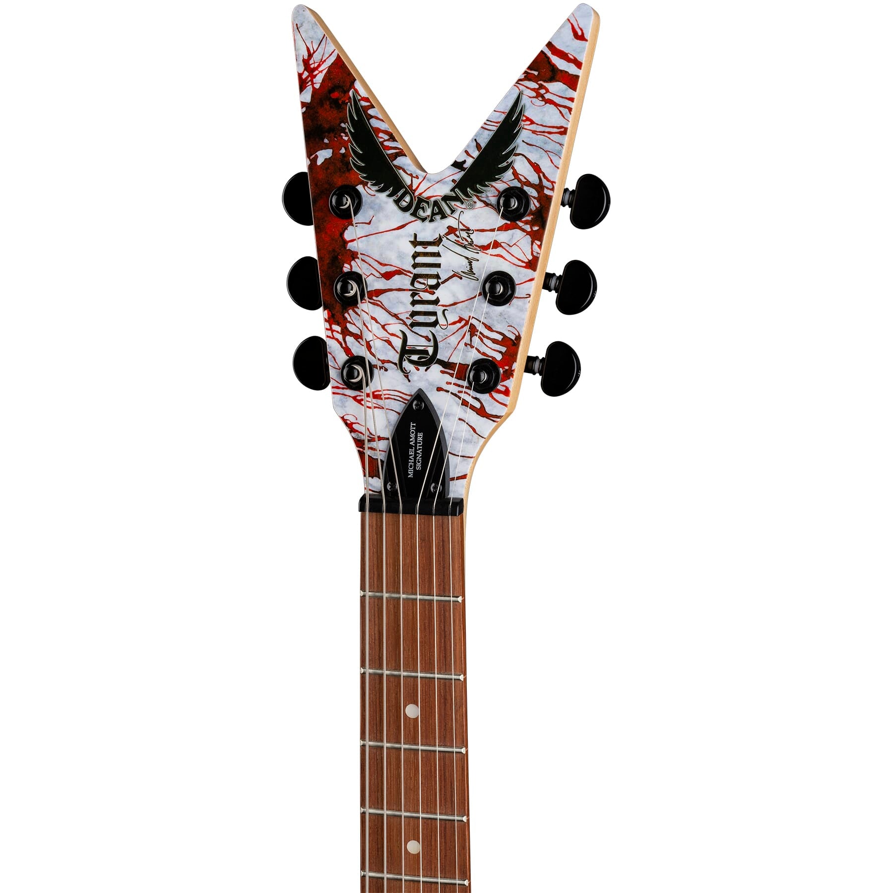 【激レア】DEAN Michael Amott Tyrant XSplatter Michael Amott Tyrant X Splatter – Dean Guitars