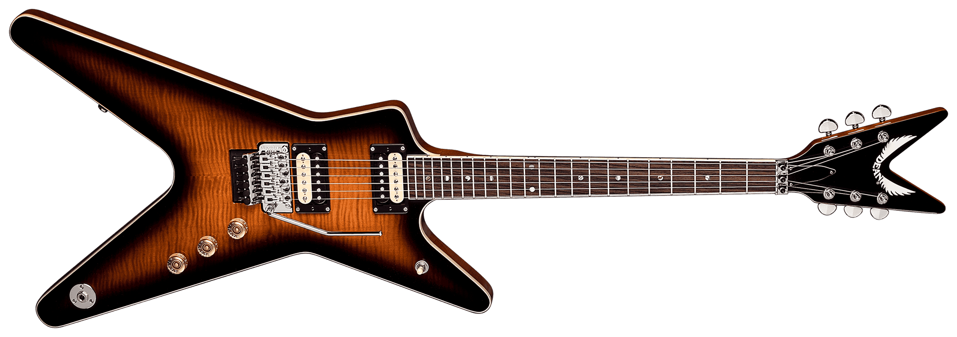 ML 79 Flame Maple Floyd Trans Brazilia – Dean Guitars