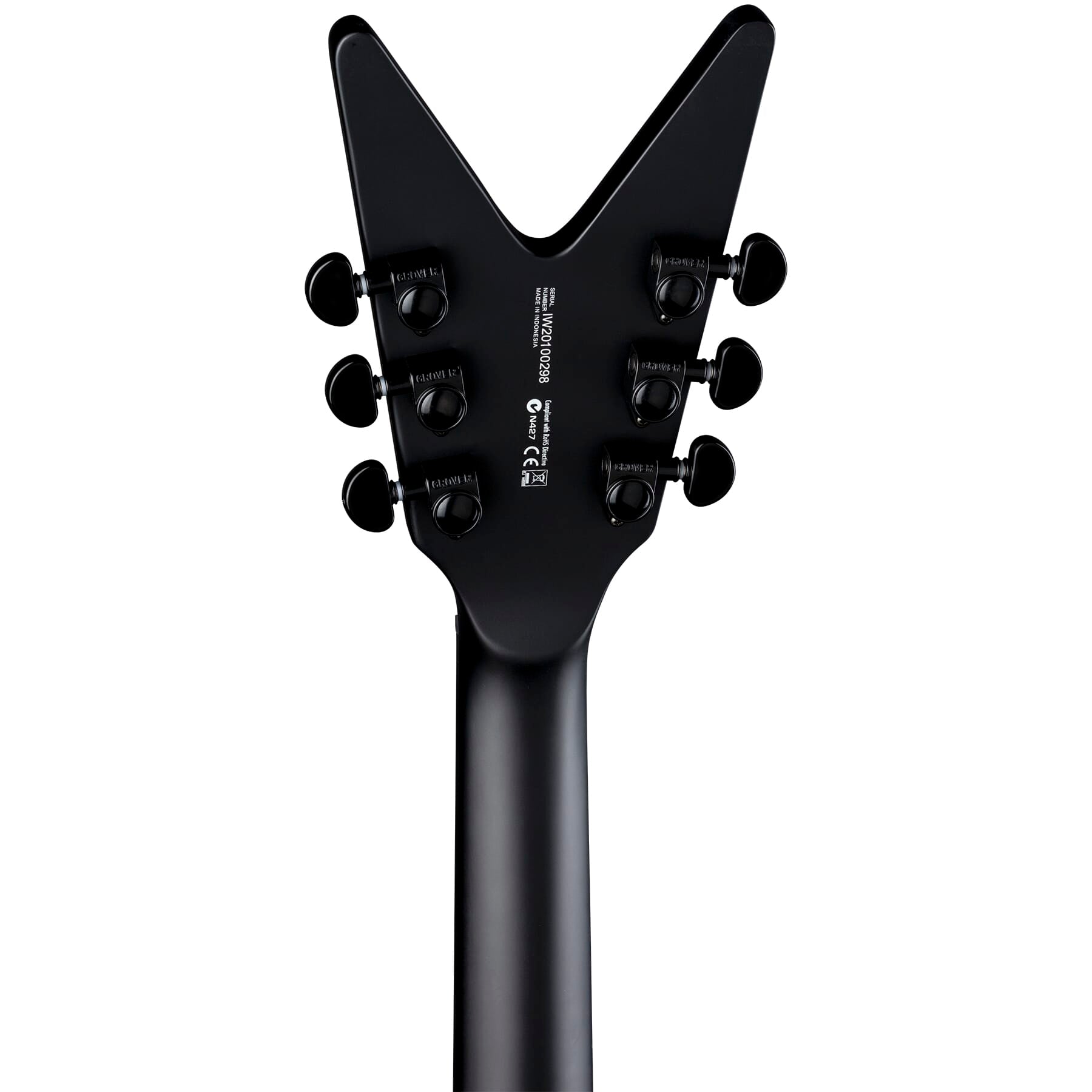 ML Select Fluence Black Satin – Dean Guitars