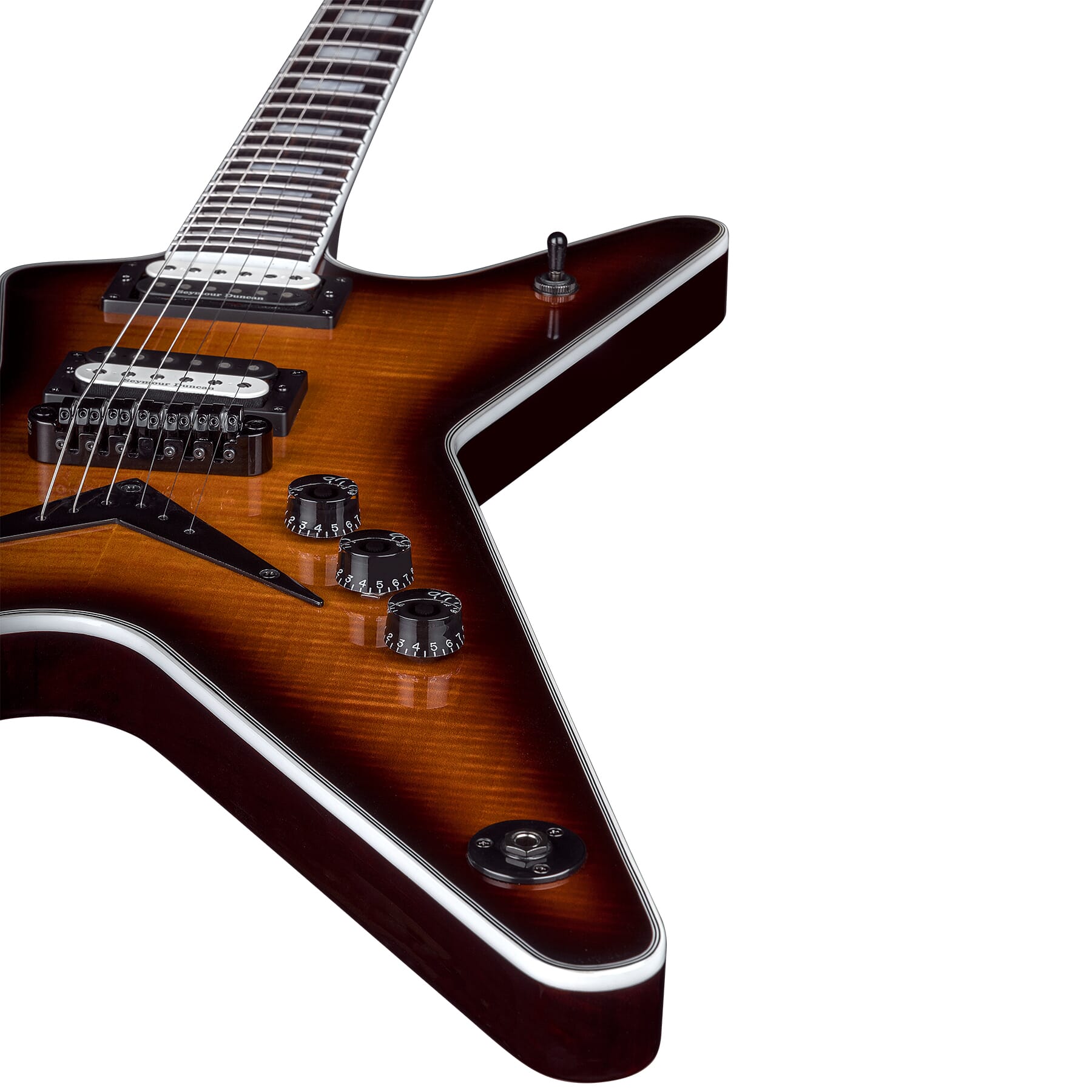 DEAN エレキギター 本体　ml ML Select Flame Top Trans Brazilia – Dean Guitars