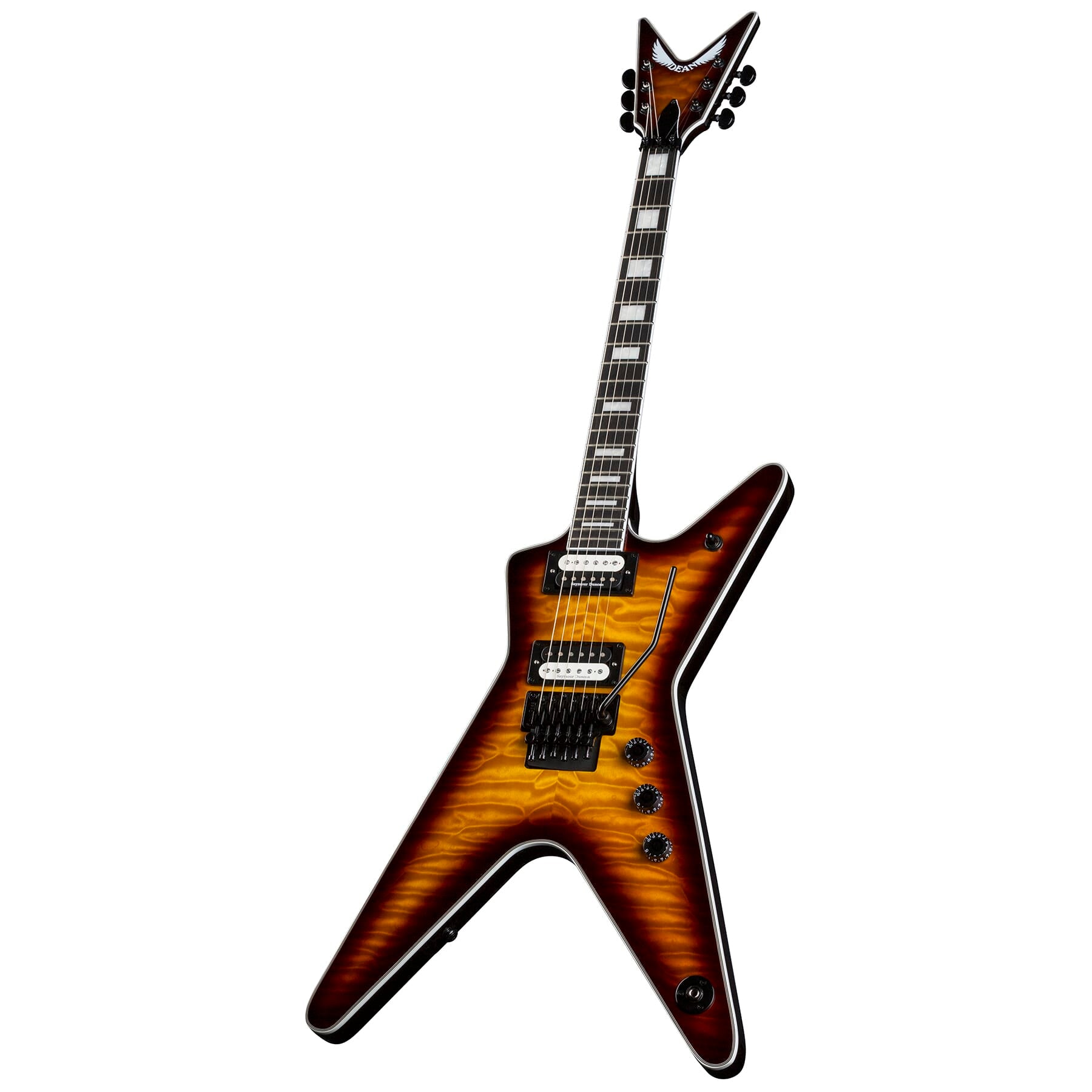 ML Select Floyd Quilt Top Trans Brazilia – Dean Guitars