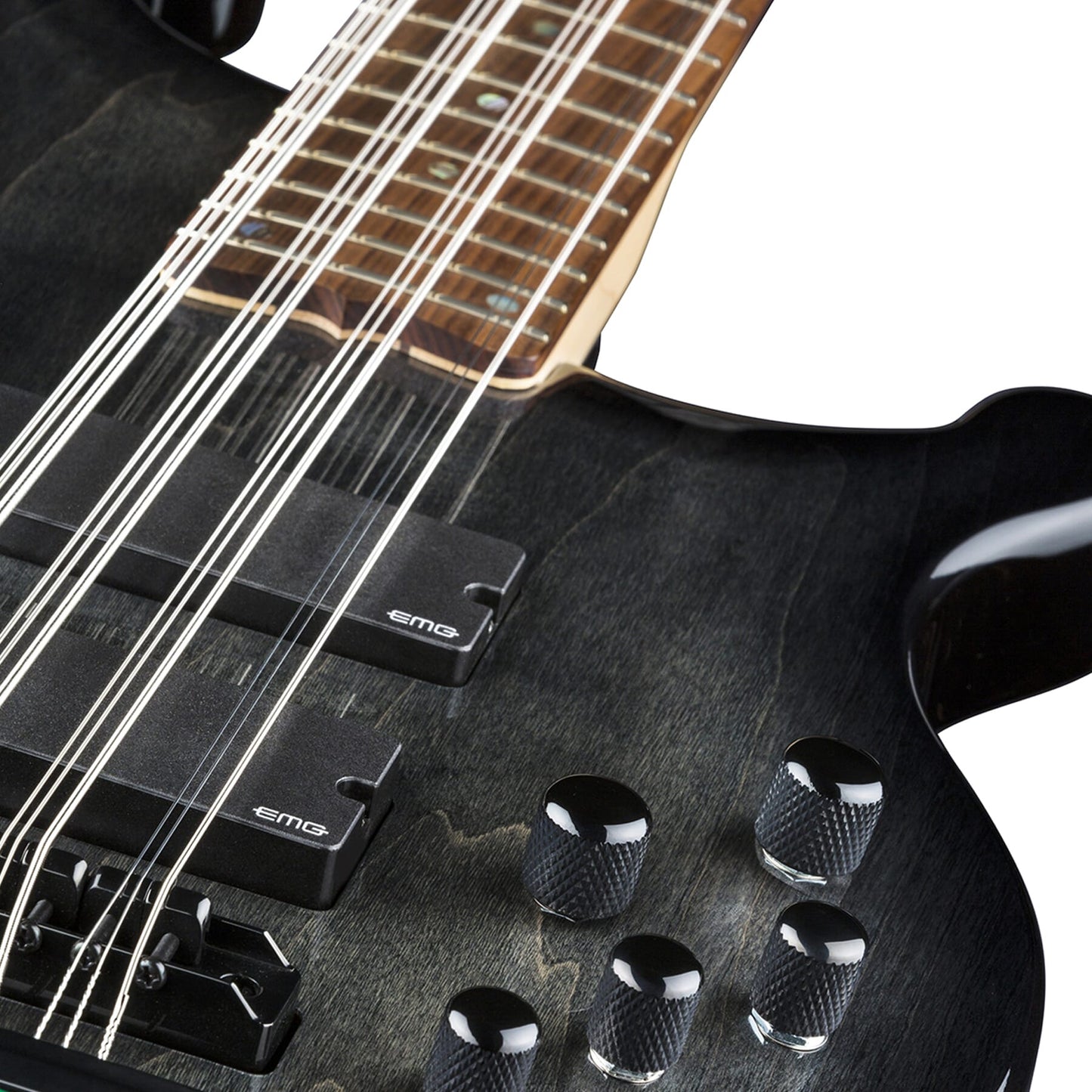 Rhapsody Select 12 String Bass Trans Black