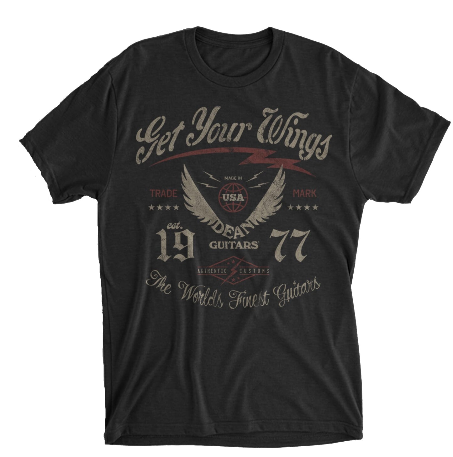 Dean T-Shirt Get Your Wings 1977 XL