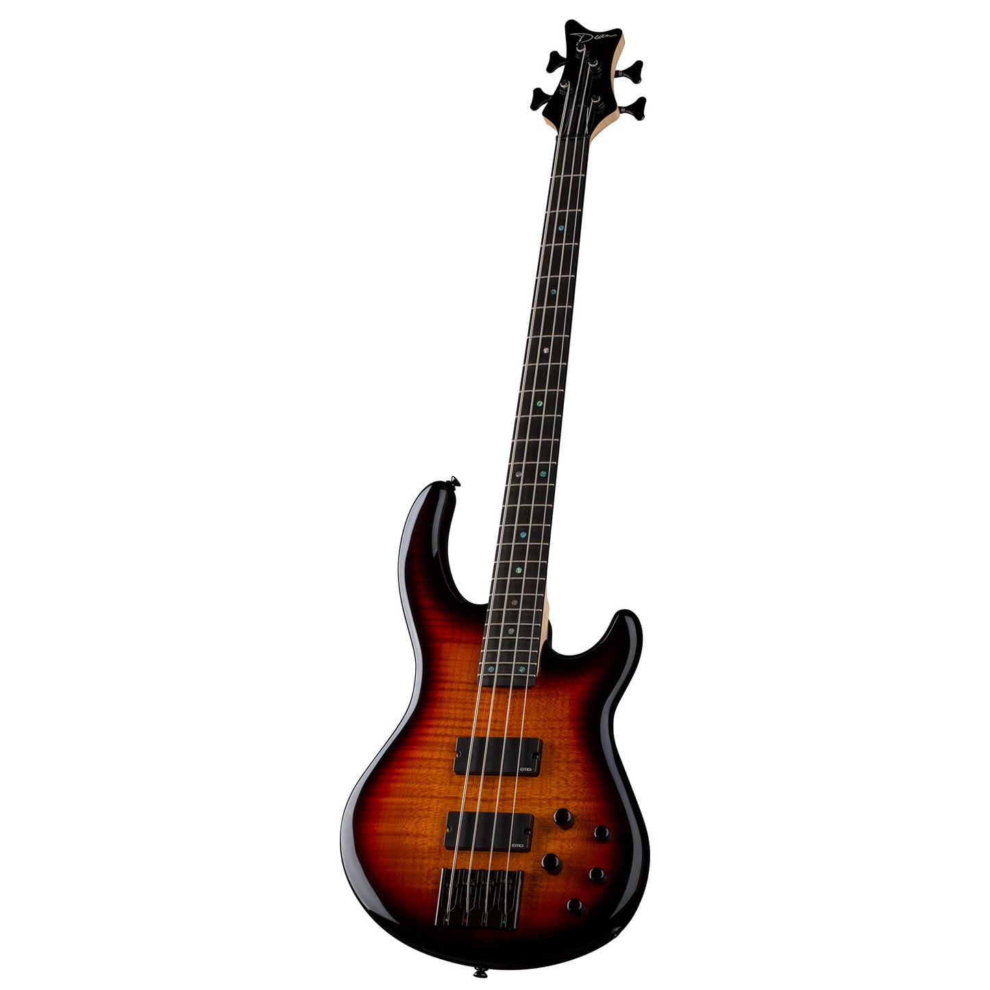 USA Edge 4 String Flame Top