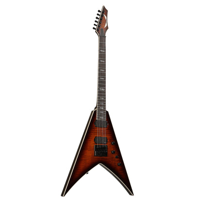 USA Vengeance Evertune Fluence Flame Top Tiger Eye Burst