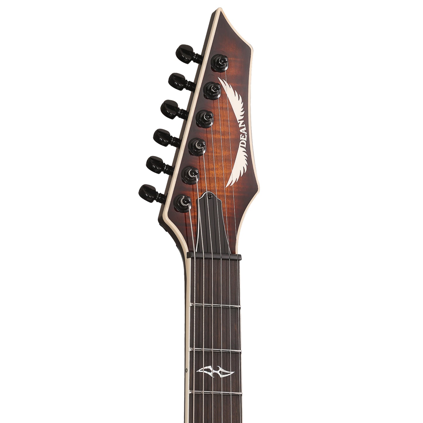 USA Vengeance Evertune Fluence Flame Top Tiger Eye Burst