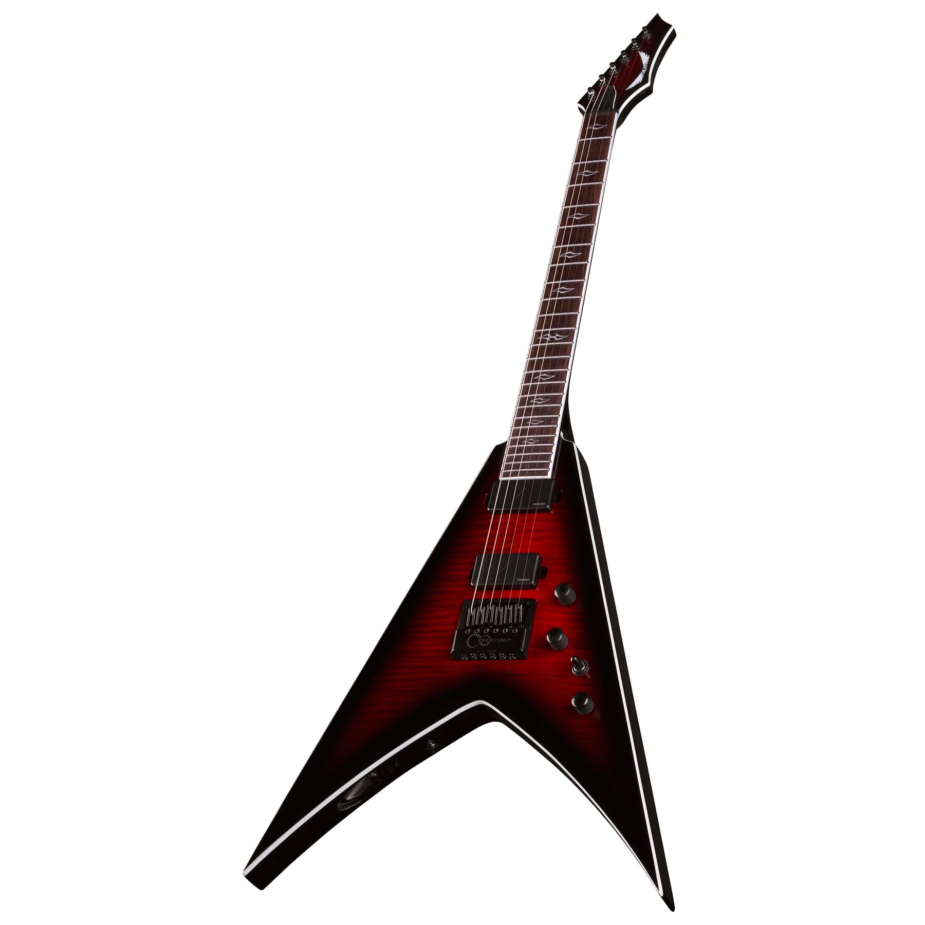Vengeance Select Evertune Fluence Black Cherry Burst – Dean Guitars