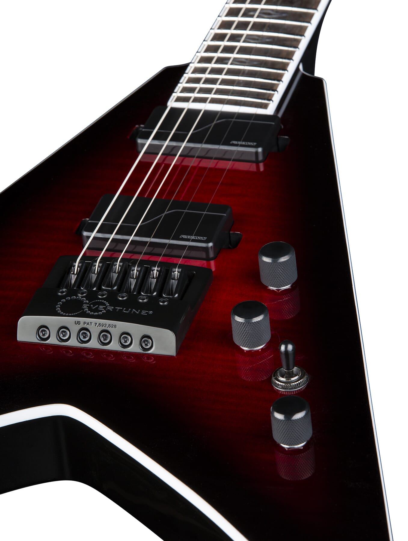 Vengeance Select Evertune Fluence Black Cherry Burst – Dean Guitars